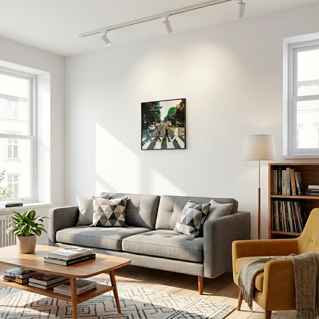 Mosaico Beatles - Abbey Road aplicado