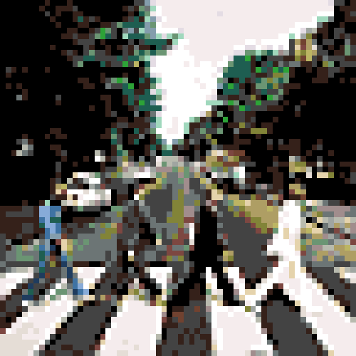 Mosaico Beatles - Abbey Road
