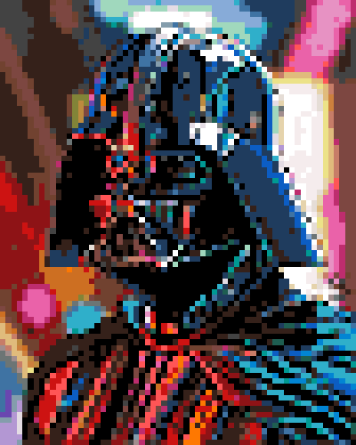 Mosaico Star Wars - Darth Vader