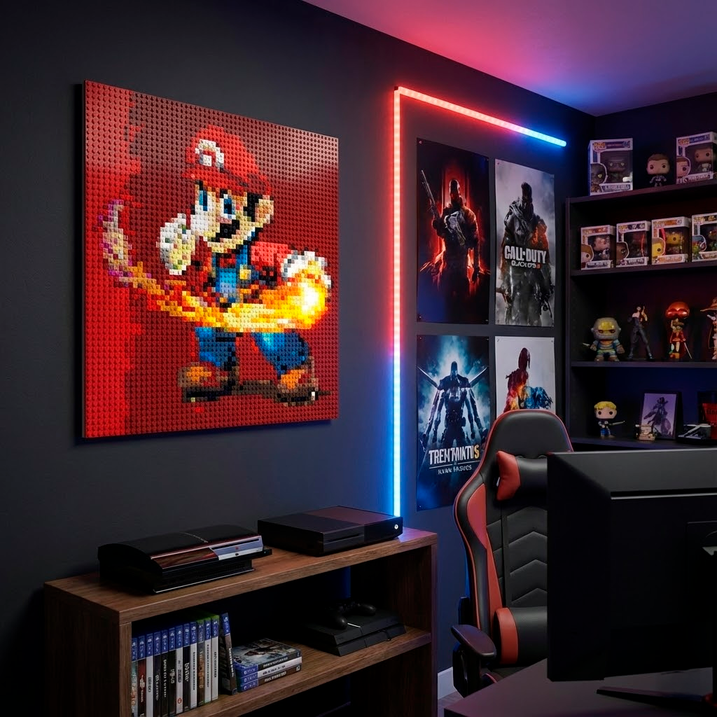 Super Mario Bros aplicado